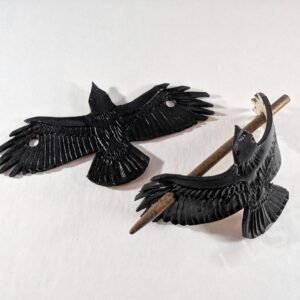 Raven Crow Hair Pin