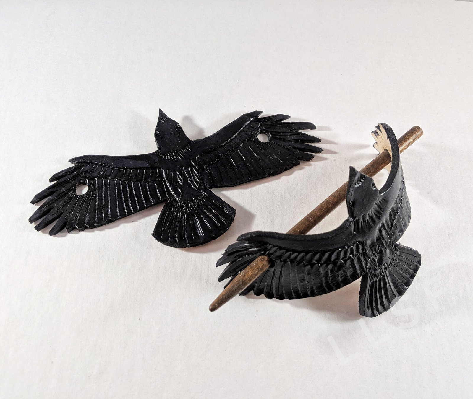 Raven Crow Hair Pin