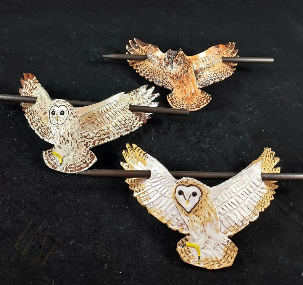 Owl Hair Pin