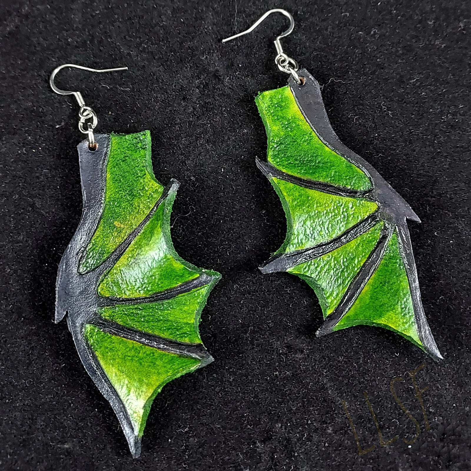 Dragon Wing Earrings - Image 2