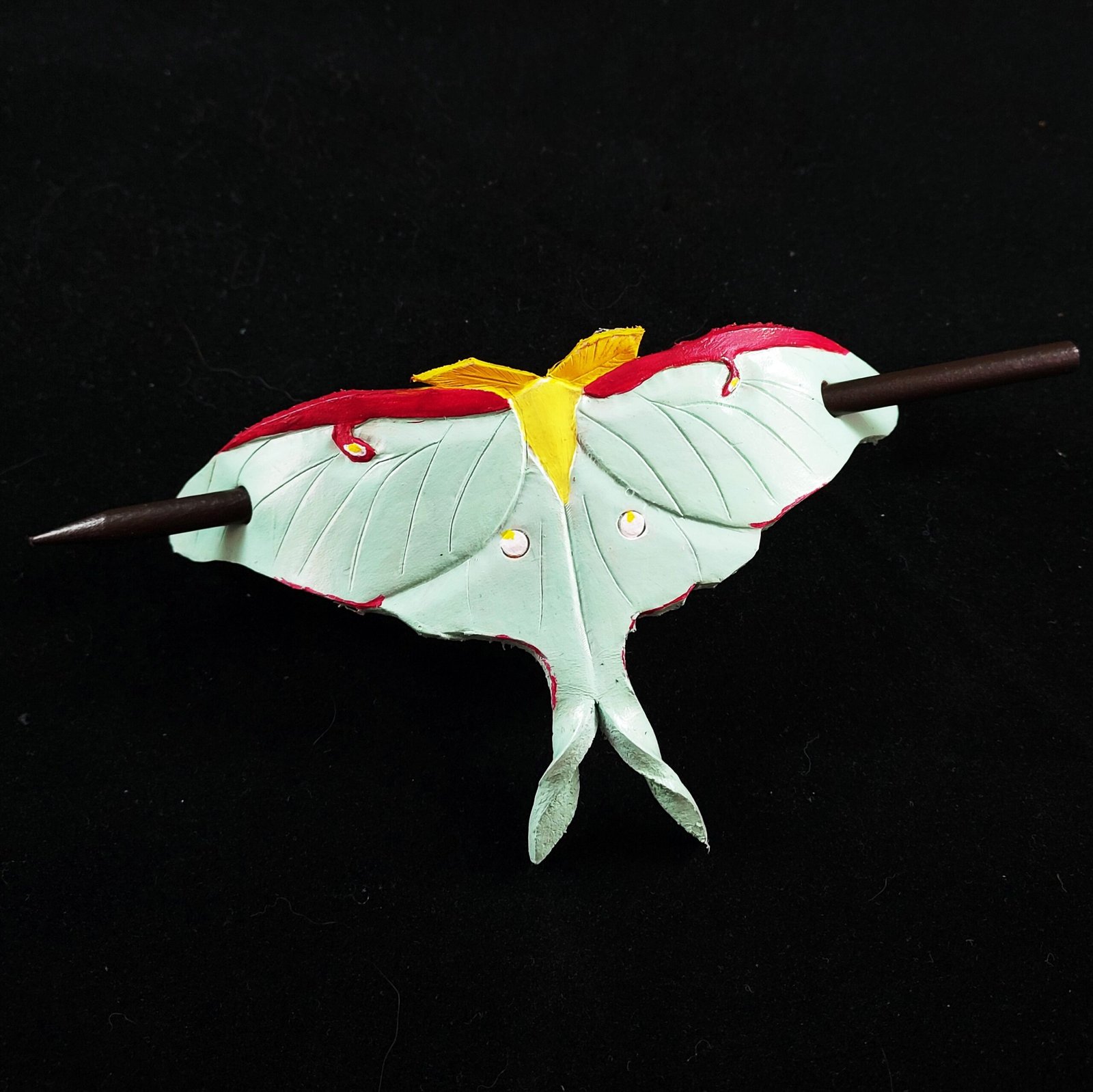 Luna Moth Hair Pin - Image 2