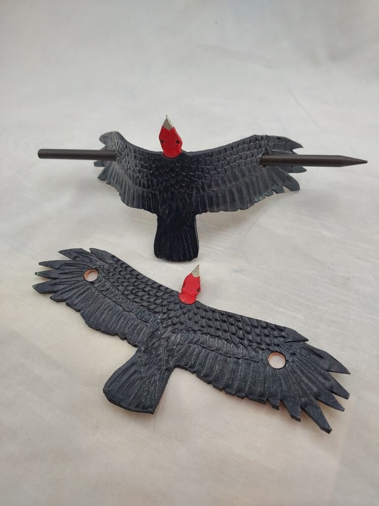 Vulture Hair Pin
